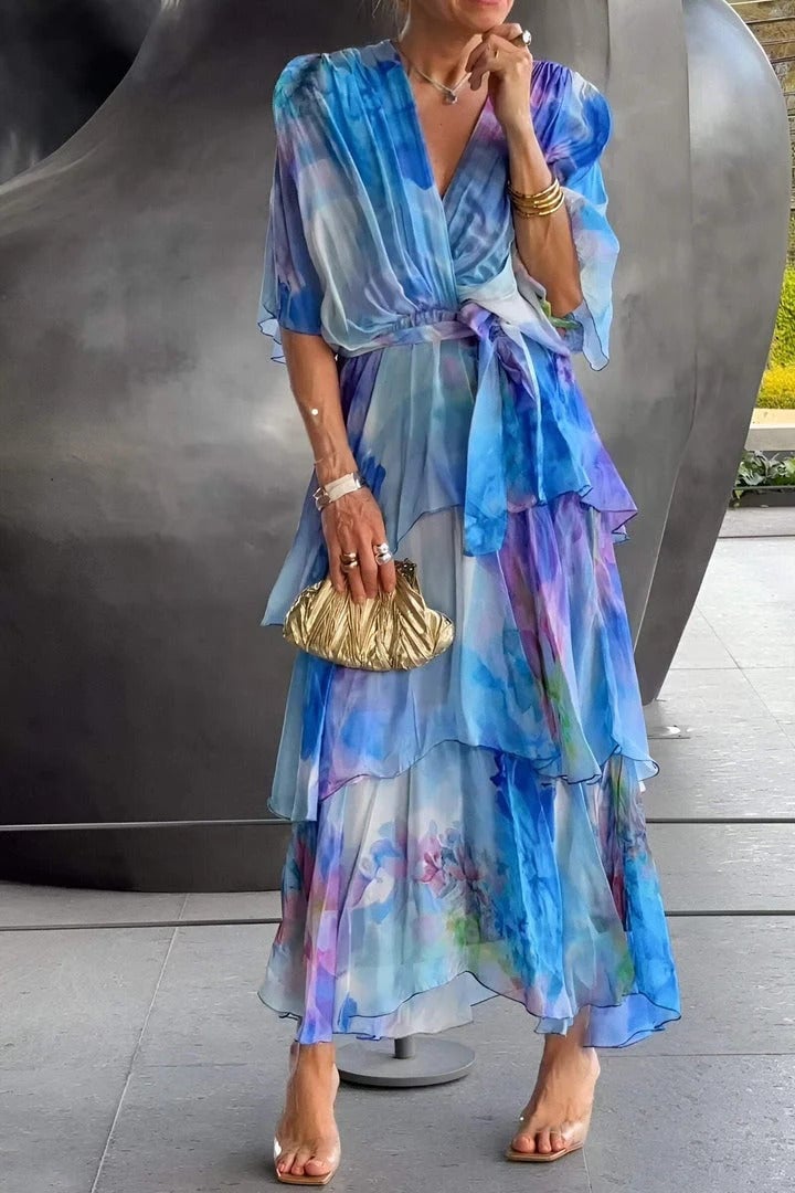 Elyse - Elegant Bohemian Maxi Dress